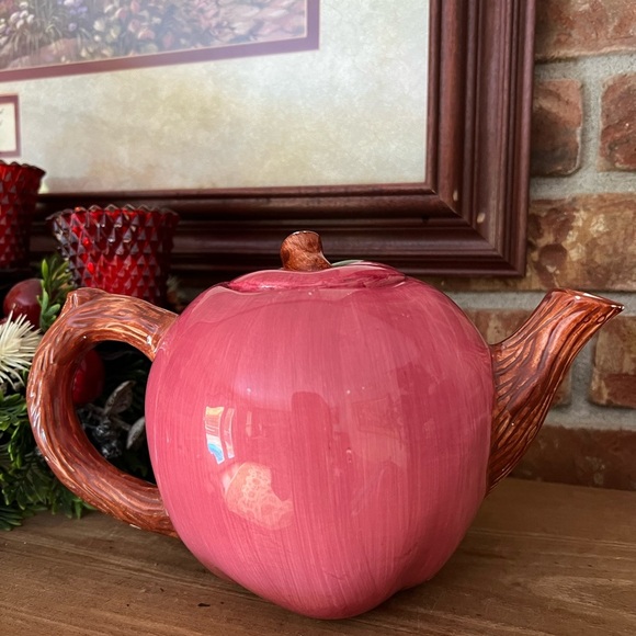 1990’s Cracker Barrel Apple Tea pot⚡FINAL SALE - Picture 3 of 7